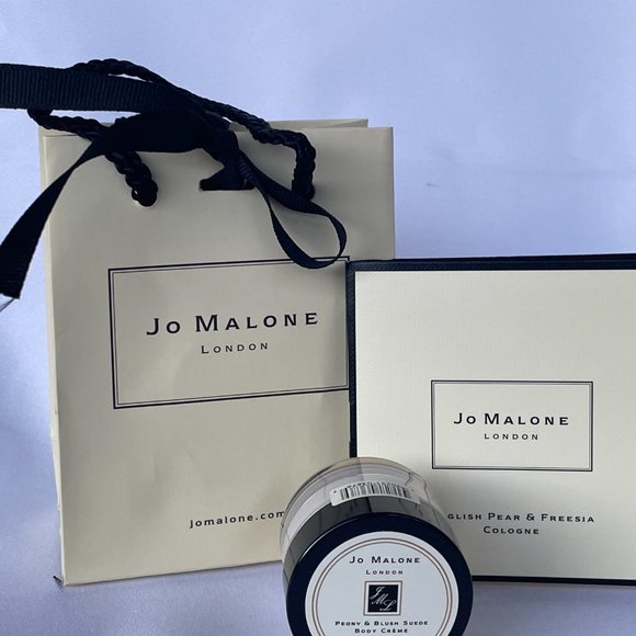 Jo Malone Peony Blush Body Cream + English Pear Sample, 2pc, NEW - Picture 4 of 14